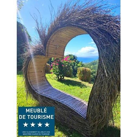 Gite 4 Etoiles, La Vieille Sucrerie St Claude Guadeloupe, Jacuzzi Spa Privatif, Vue Exceptionnelle Sur La Mer Des Caraibes Басе Тере Екстериор снимка