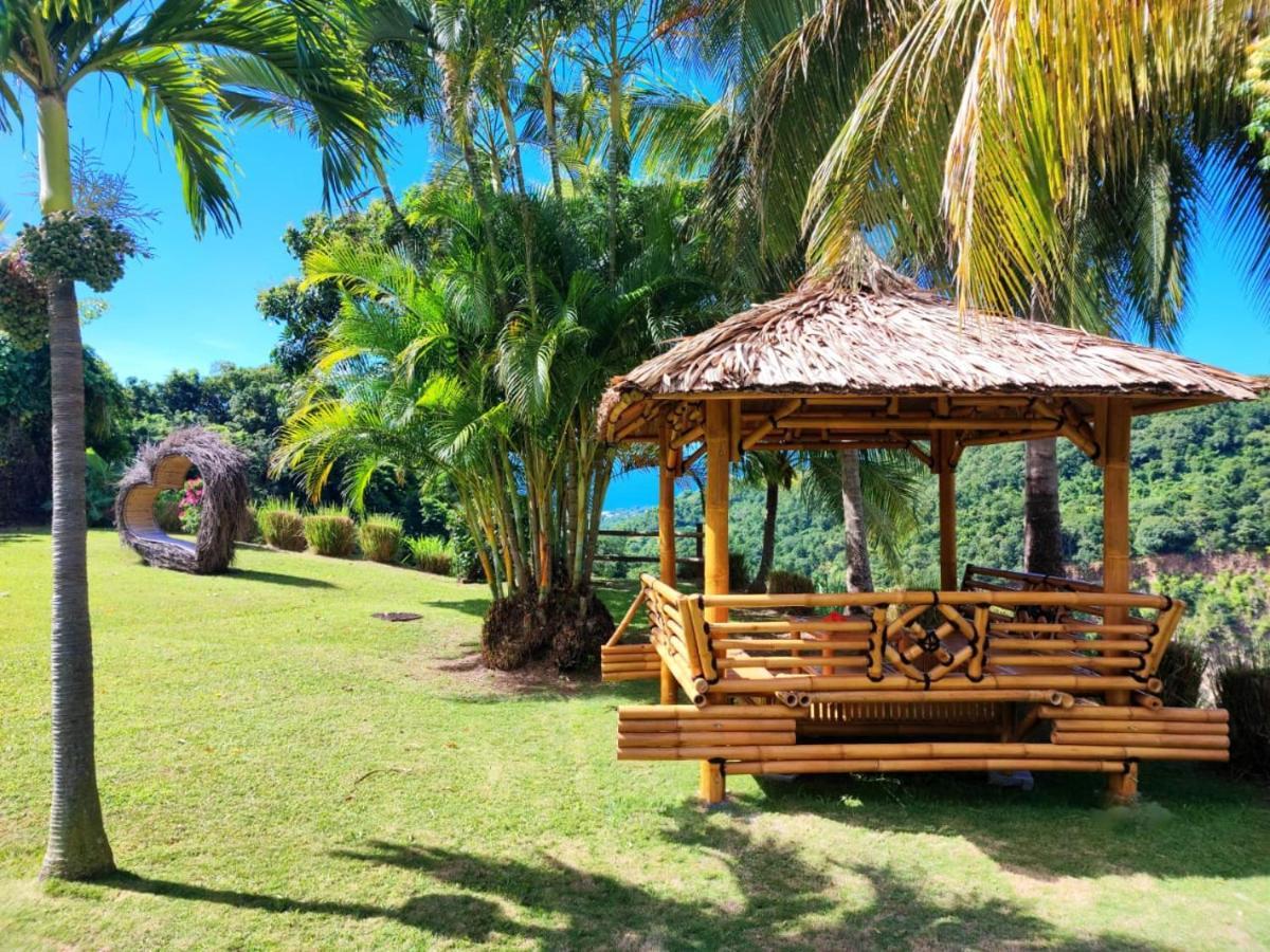 Gite 4 Etoiles, La Vieille Sucrerie St Claude Guadeloupe, Jacuzzi Spa Privatif, Vue Exceptionnelle Sur La Mer Des Caraibes Басе Тере Екстериор снимка